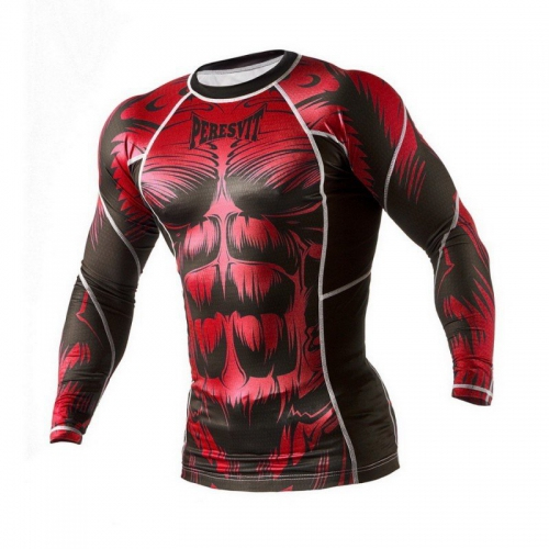 Рашгард Peresvit Beast Silver Force Rashguard Long Sleeve Red ціна